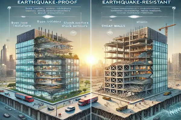 Earthquake-Proof Vs. Earthquake-Resistant Design in [year]
